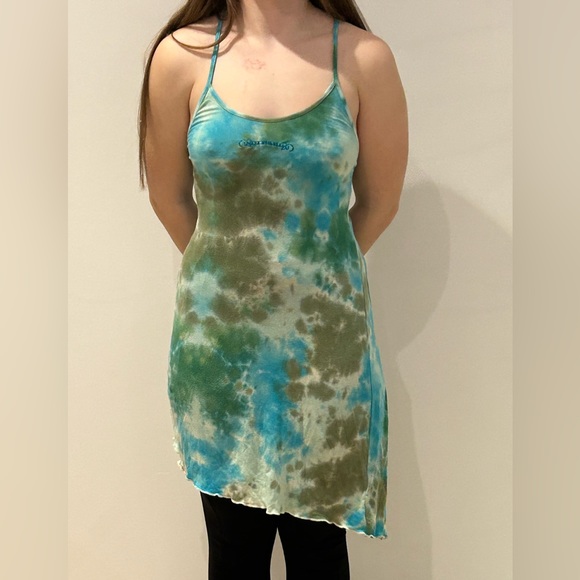Diesel Junior Tie Dye Asymmetrical Dress - Picture 1 of 8